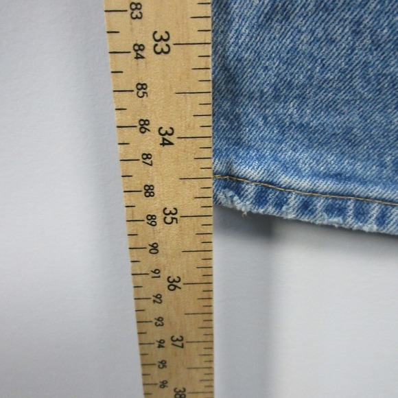 Abercrombie & Fitch The 90s Straight Ultra High Rise Jeans Women 31 12 Long 866 - Picture 11 of 12